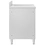 Voir la diapositive 3 : VIDAXL Armoire de cuisine commerciale avec egouttoir Acier inoxydable
