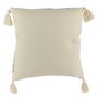 Voir la diapositive 3 : The Home Deco Factory Coussin d'intérieur Berbère - L. 40 x H. 40 cm - Beige