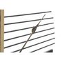 Voir la diapositive 3 : Paris Prix Horloge Murale en Métal  Glam Stick  60cm Noir & Or