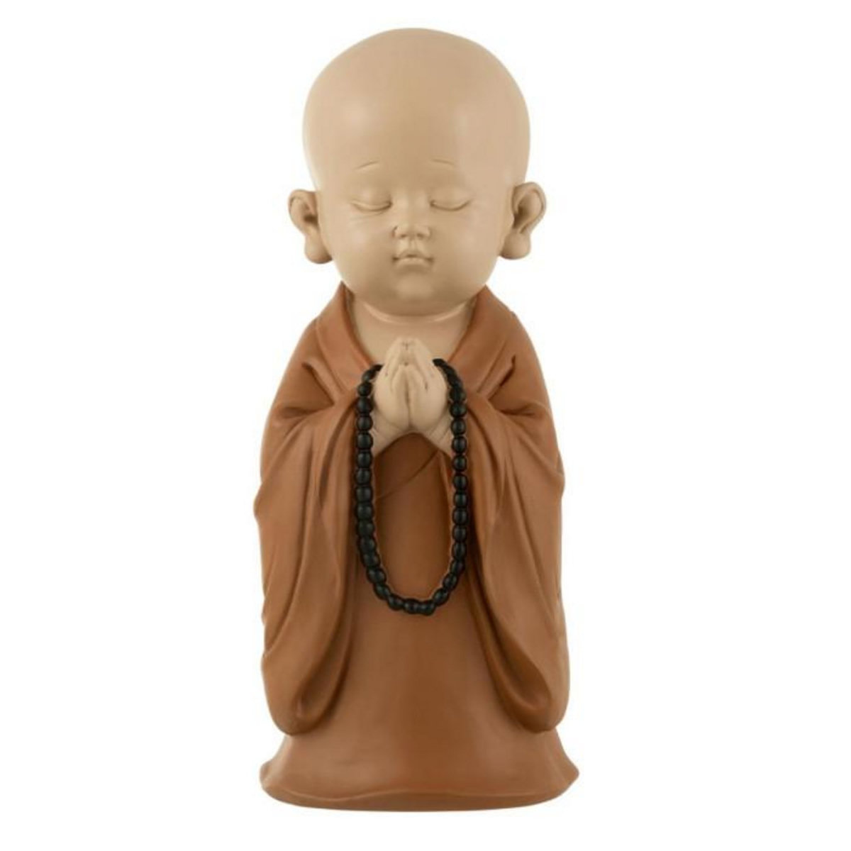 Paris Prix Statuette Déco  Moine Collier  32cm Marron