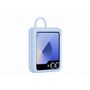 Voir la diapositive 3 : Samsung Coque Z Flip6 silicone Bleu avec anneau