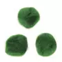 Rayher Pompons, vert, 15 mm, 60 pces