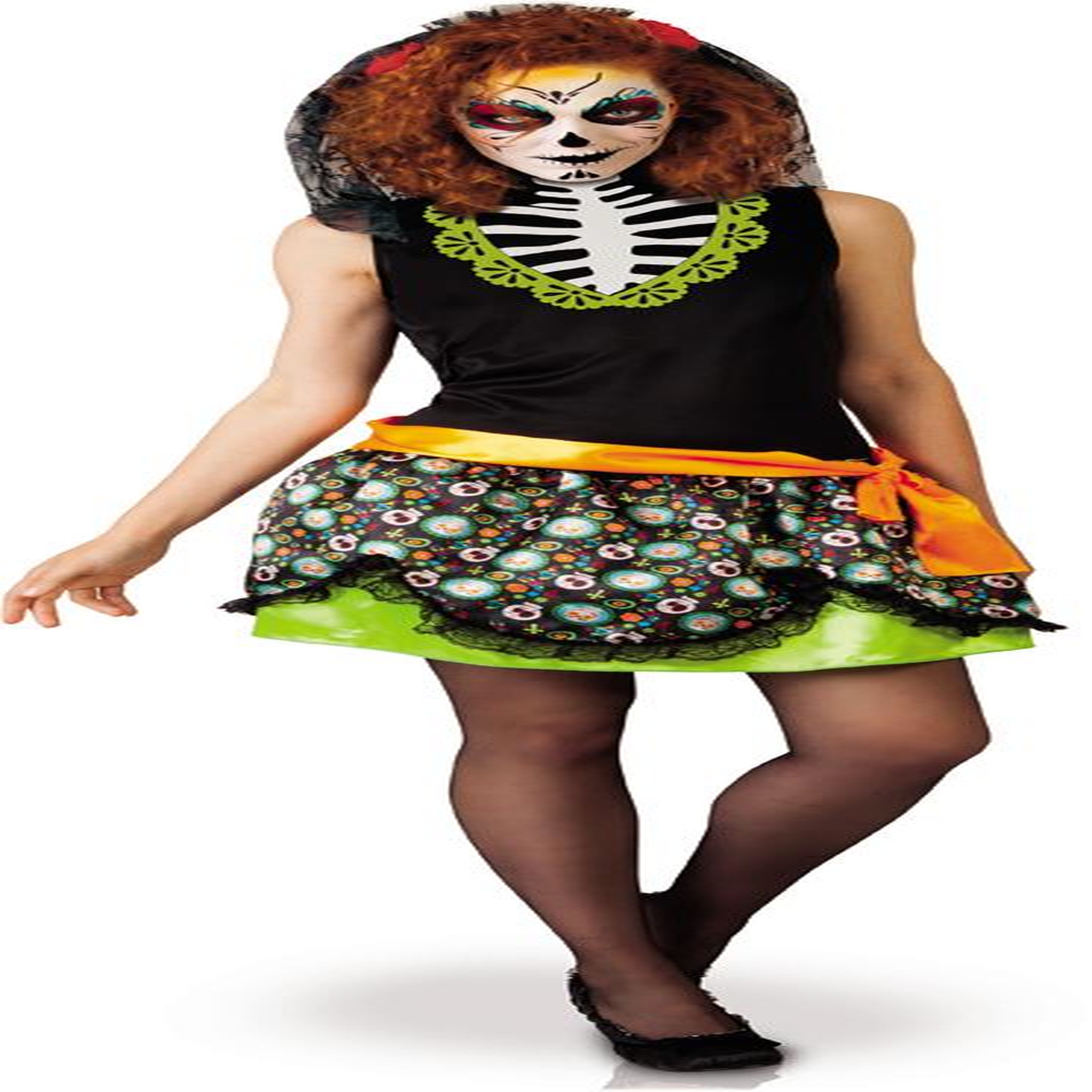 Rubie's Déguisement Dia de los Muertos - Femme - M