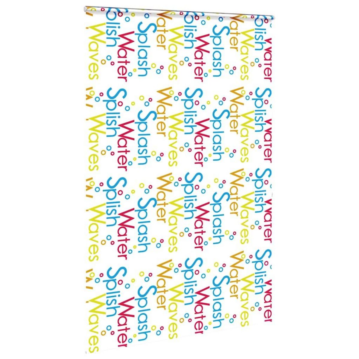 VIDAXL Store enrouleur de douche avec cassette largeur du tissu 156 cm