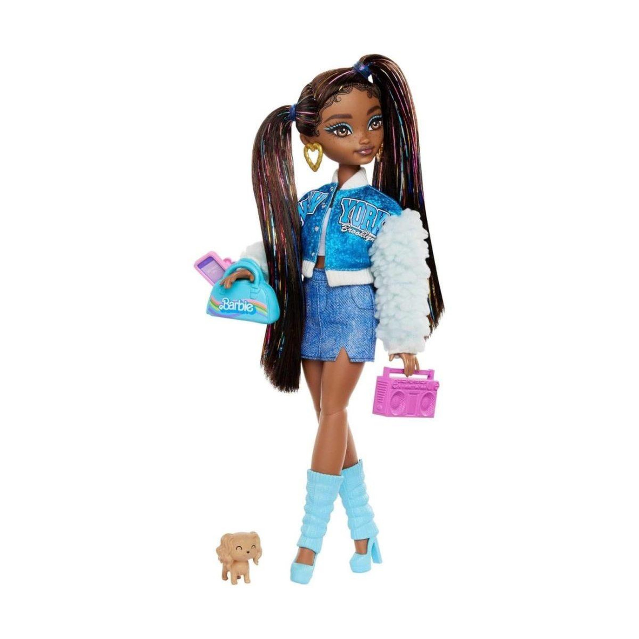 MATTEL Poupée barbie  hyc22 dream besties - brooklyn et ses accessoires