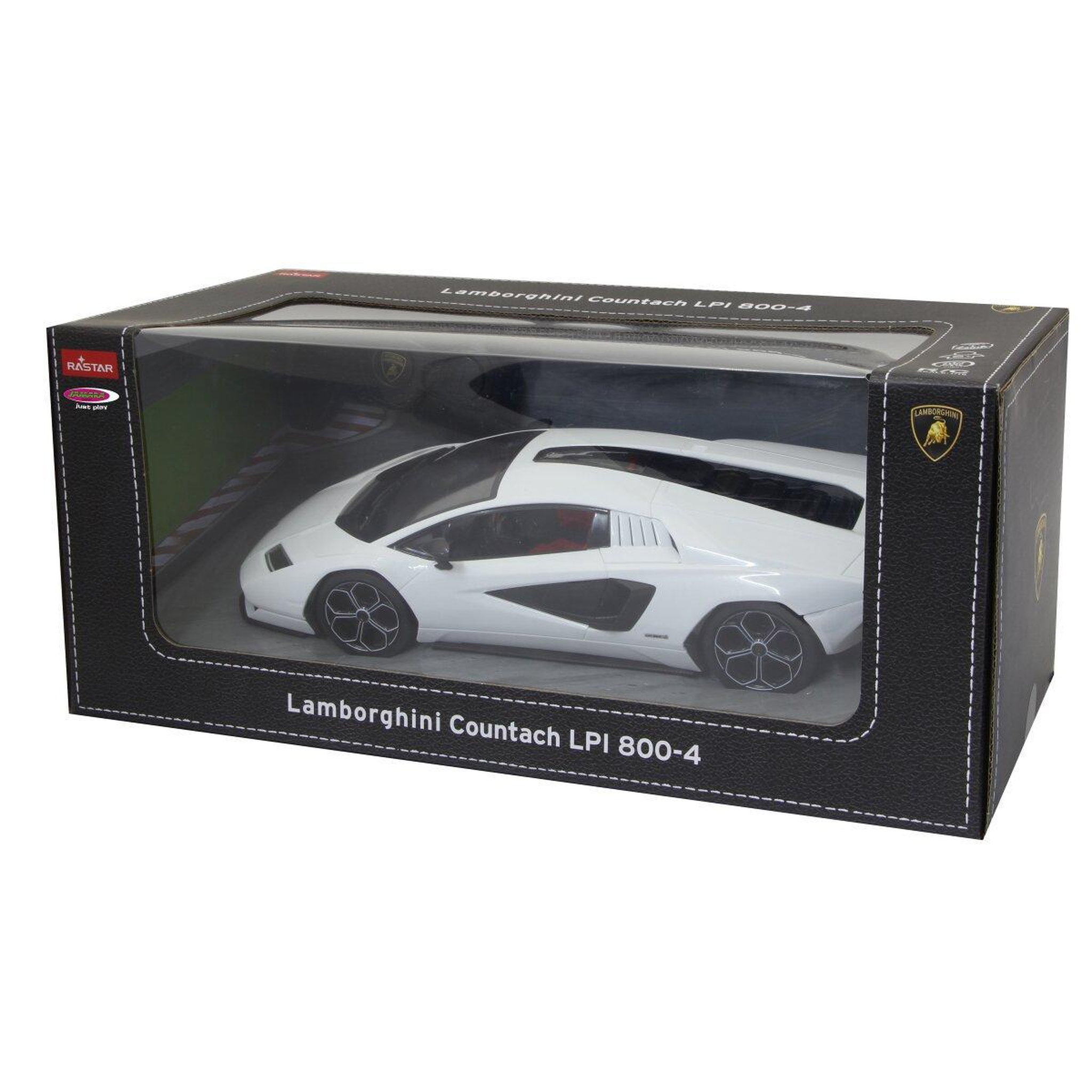 Voir la diapositive 2 : Jamara Lamborghini Countach LPI 800-4 1:16 blanc 2,4GHz
