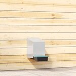 VIDAXL Nichoir à poules1 compartiment, fixation murale, acier galvanisé