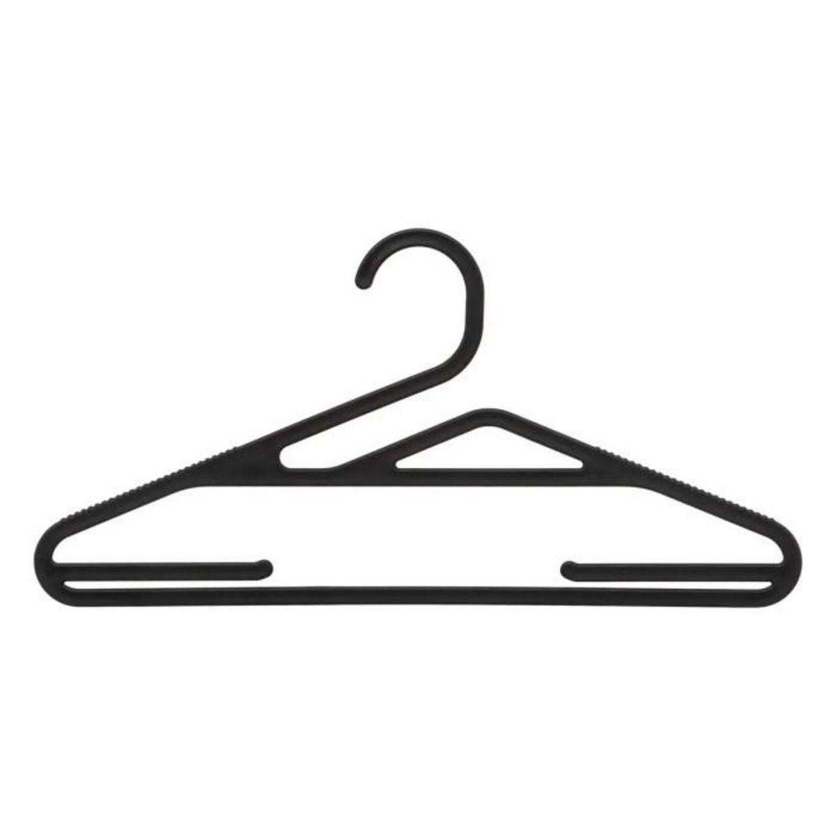 FIVE Lot de 5 Cintres Antidérapants  Hang'up  41cm Noir