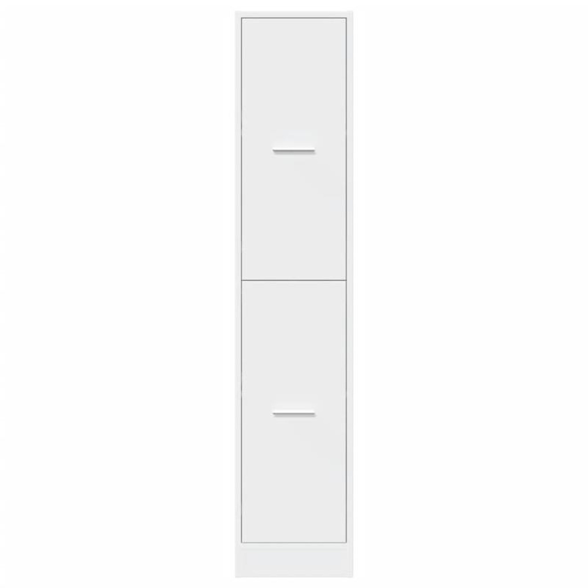 Voir la diapositive 5 : VIDAXL Armoire d apothicaire blanc 30x41x144,5 cm bois d ingénierie