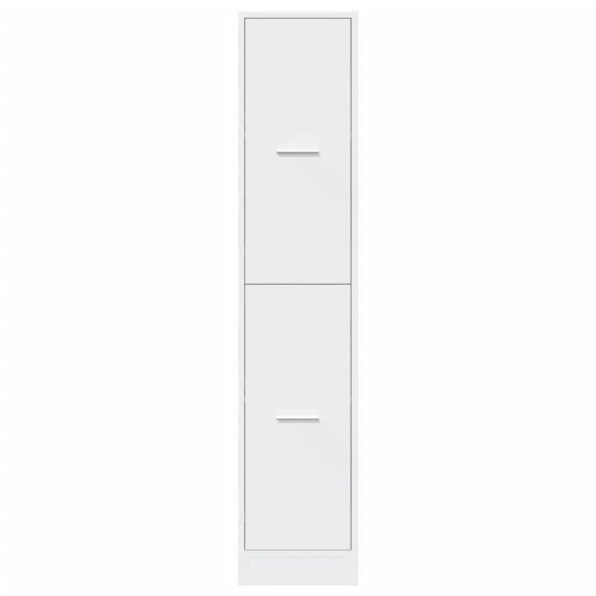 VIDAXL Armoire d apothicaire blanc 30x41x144,5 cm bois d ingénierie