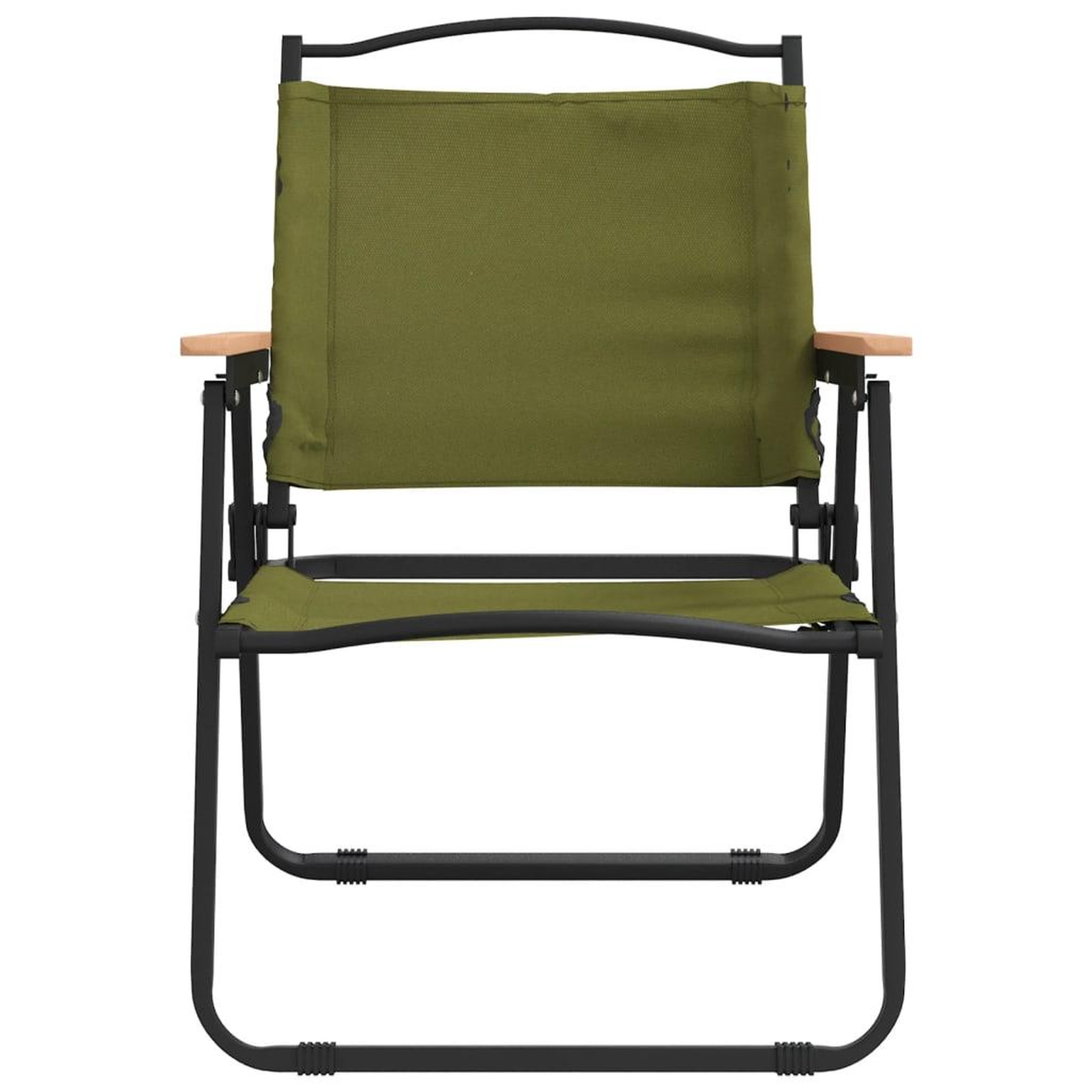 Voir la diapositive 4 : VIDAXL Chaises de camping lot de 2 Vert 54x55x78 cm Tissu Oxford