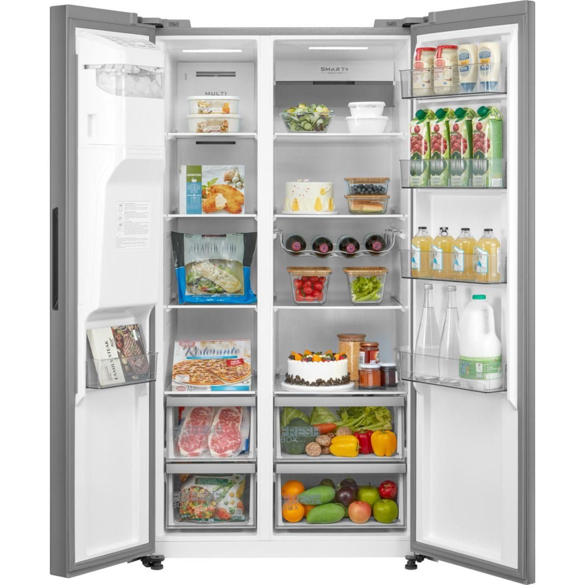 MIOGO Réfrigérateur Américain MRAVDE180-90midii1