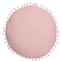 Voir la diapositive 1 : Atmosphera Kids Coussin Déco Enfant  Pompons  39cm Rose