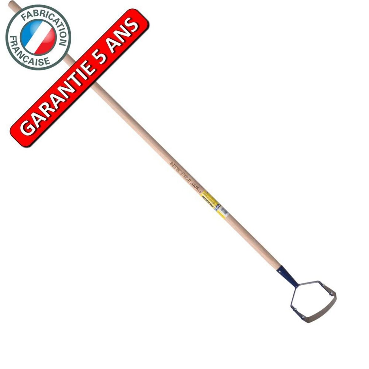 OUTILS PERRIN Grattoir lame de 14 manche 1,30m outil à main idéal pour désherber le jardin et les allées