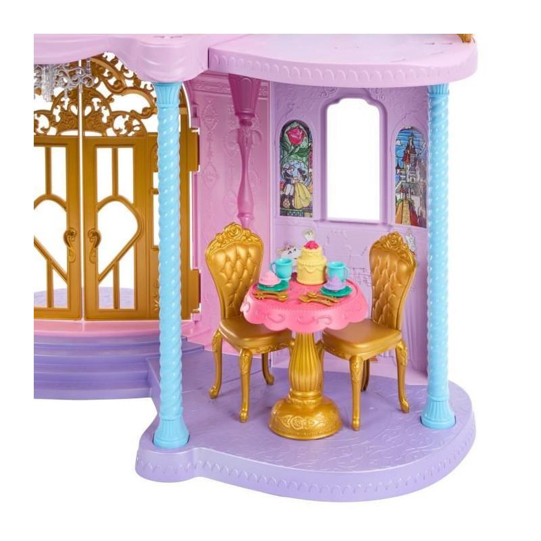 Voir la diapositive 4 : MATTEL GRAND CHÂTEAU DES PRINCESSES - MATTEL - HLW29 - POUPEE MANNEQUIN DISNEY