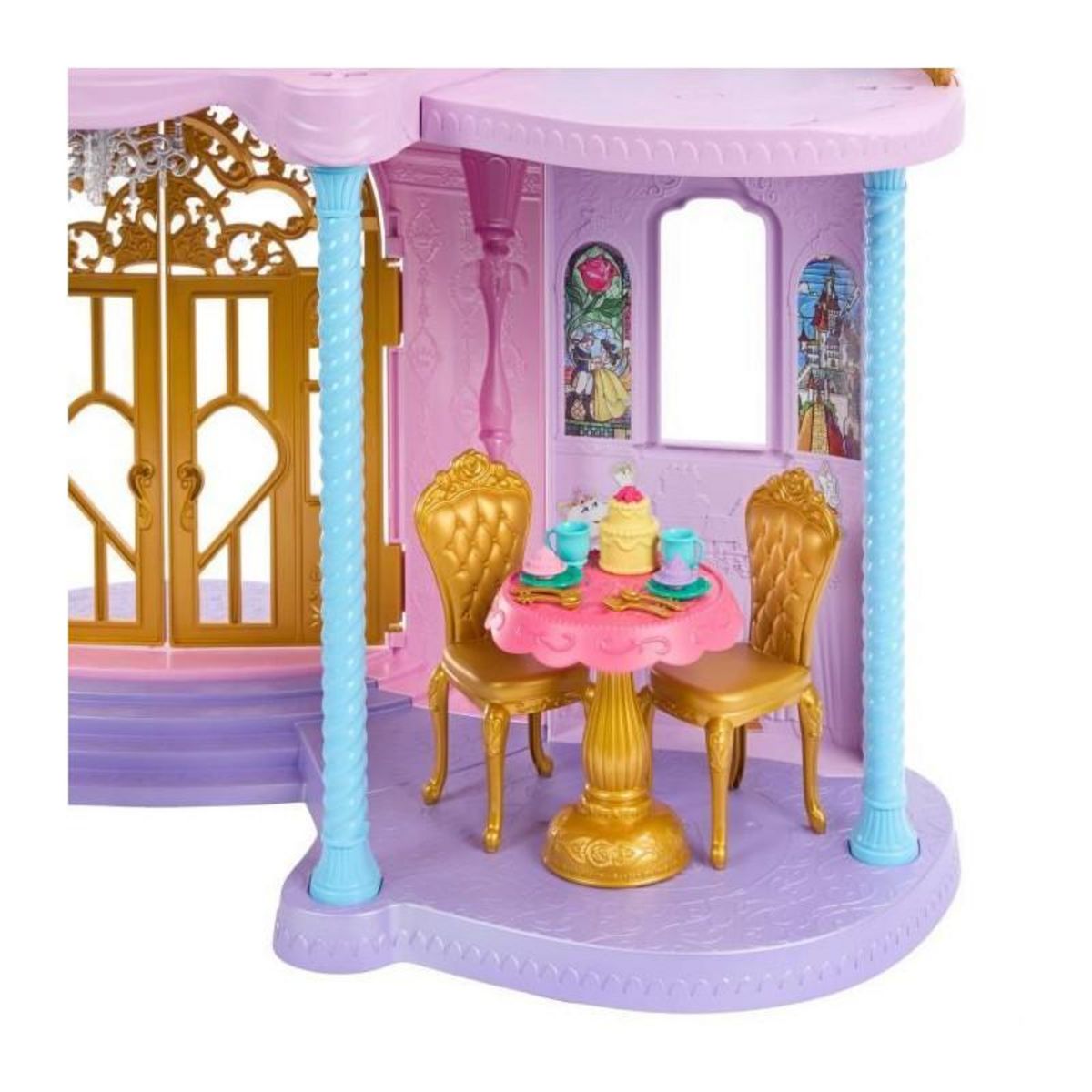 MATTEL GRAND CHÂTEAU DES PRINCESSES - MATTEL - HLW29 - POUPEE MANNEQUIN DISNEY