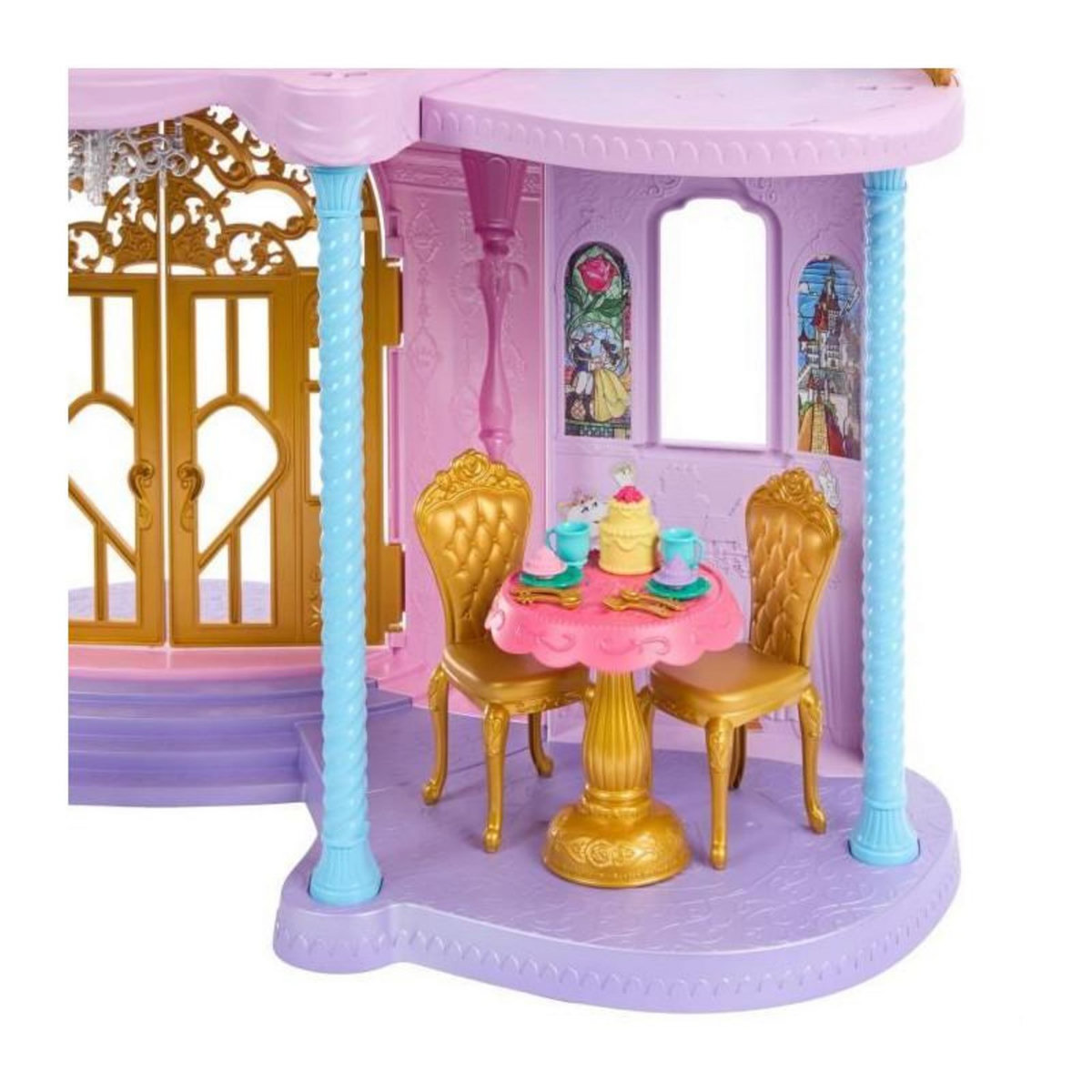 MATTEL GRAND CHÂTEAU DES PRINCESSES - MATTEL - HLW29 - POUPEE MANNEQUIN DISNEY