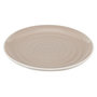 Voir la diapositive 2 : Paris Prix Lot de 6 Assiettes Plates  Bicolore Mania  27cm Beige
