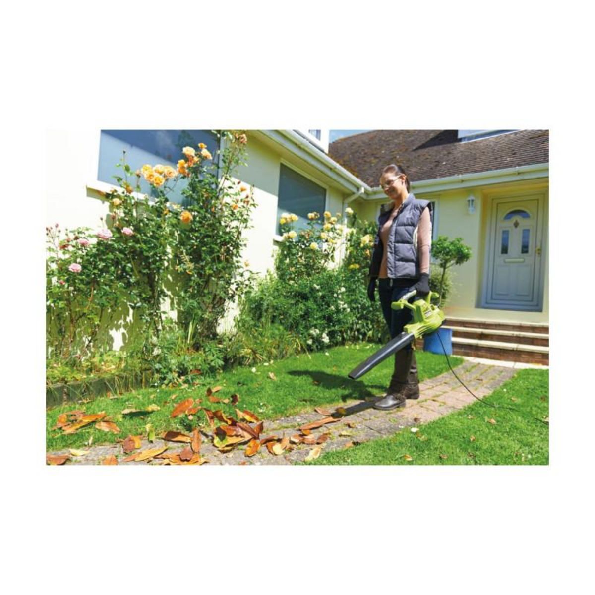 Ryobi [JAMAIS UTILISÉ] Souffleur aspiro-broyeur électrique RYOBI 3000W 2en1 RBV3000CSV