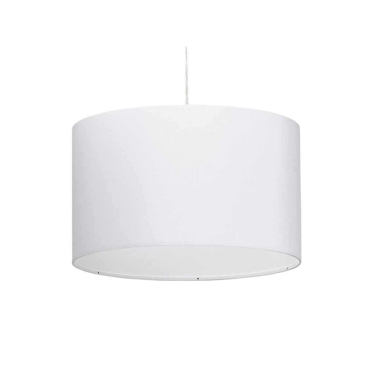 Paris Prix Lampe Suspension avec Abat-Jour  Fidelio  50cm Blanc
