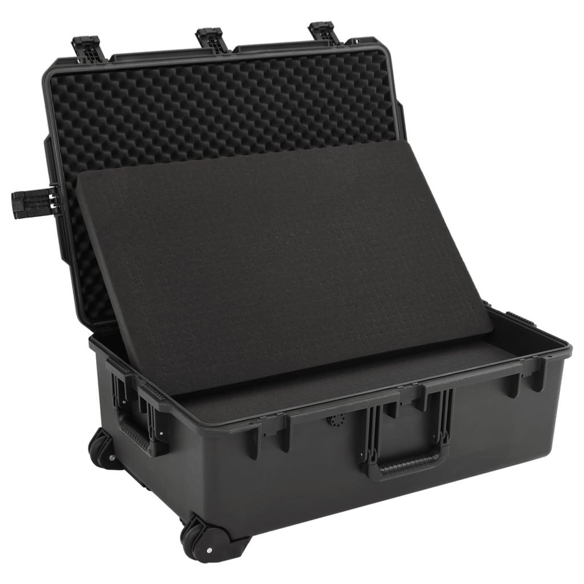 Voir la diapositive 5 : VIDAXL Valise de vol portable Noir 79,5x51,5x30,5 cm PP