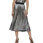 Vila Jupe e  étalisée Femme Vila Vilinea. Coloris disponibles : Gris