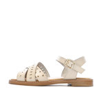 XTI Sandales Blanc/Beige Femme Xti 143868. Coloris disponibles : Blanc