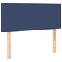 Voir la diapositive 4 : VIDAXL Tete de lit a LED Bleu 100x5x78/88 cm Tissu