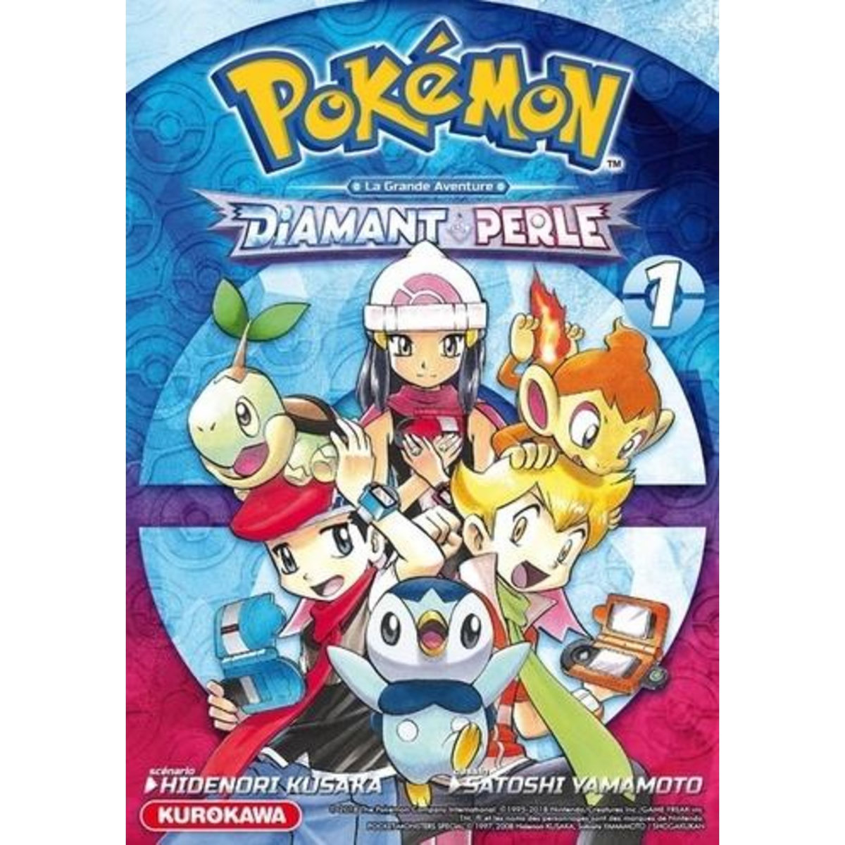POKEMON DIAMANT ET PERLE - LA GRANDE AVENTURE TOME 1, Kusaka Hidenori