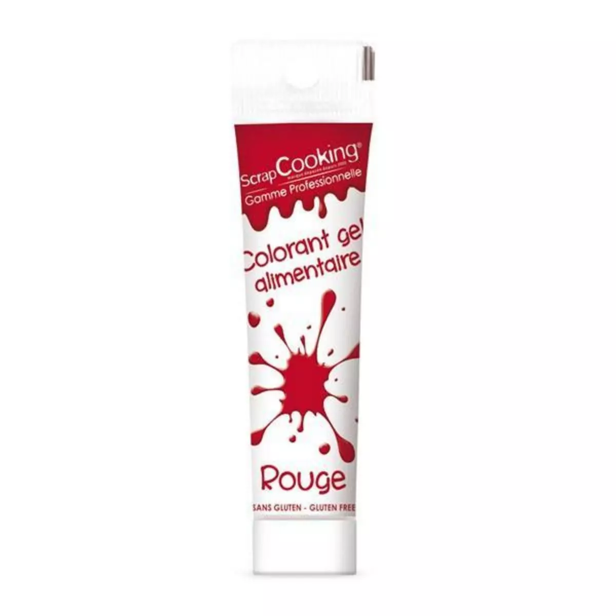 SCRAPCOOKING Gel colorant alimentaire rouge 20 g