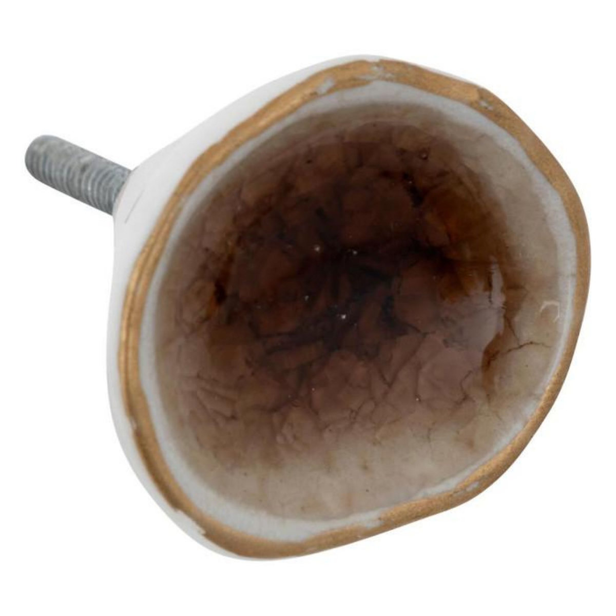 ATMOSPHERA Lot de 2 Boutons de Meuble  Elaina  4cm Beige