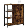 Voir la diapositive 3 : VIDAXL Buffet chene fume 70x30x80 cm bois d'ingenierie