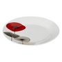 Voir la diapositive 2 : SECRET DE GOURMET Lot de 6 Assiettes à Dessert  Osara  20cm Blanc