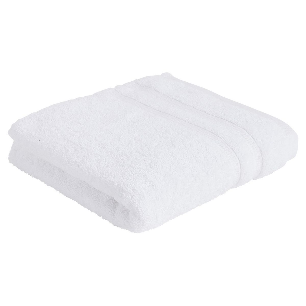 ACTUEL Serviette de toilette unie en coton 600 g/m²