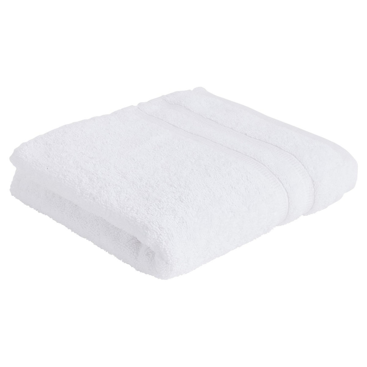 ACTUEL Serviette de toilette unie en coton 600 g/m²
