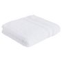 Voir la diapositive 2 : ACTUEL Serviette de toilette unie en coton 600 g/m²