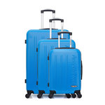 AMERICAN TRAVEL AMERICAN TRAVEL - Set de 3 Valises BRONX 75 cm 4 Roues. Coloris disponibles : Beige