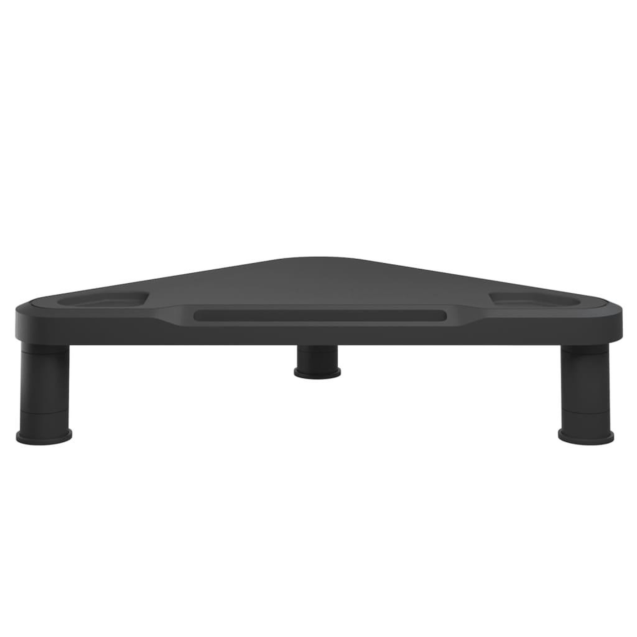 Voir la diapositive 3 : VIDAXL Support de moniteur d'angle Noir 49x28x10,5 cm
