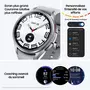 Samsung Montre connectée Galaxy Watch6 Classic 4G Argent 47mm