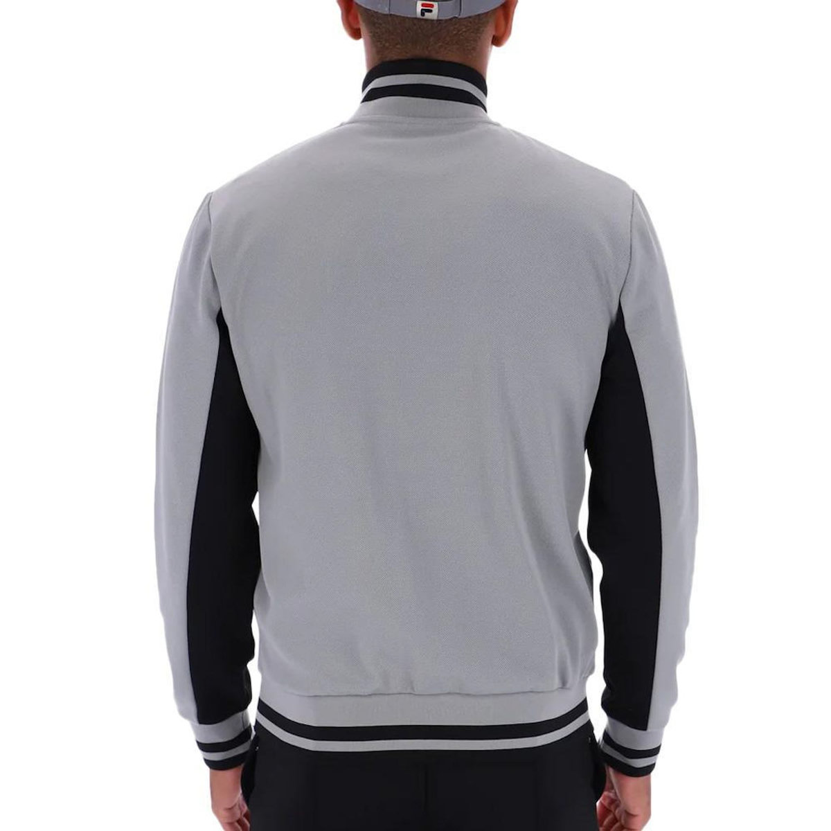 FILA Veste de survêtement Gris/Noir Homme Fila Tiebreaker