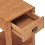 Voir la diapositive 4 : VIDAXL Table de chevet 35x35x50 cm bois de teck massif