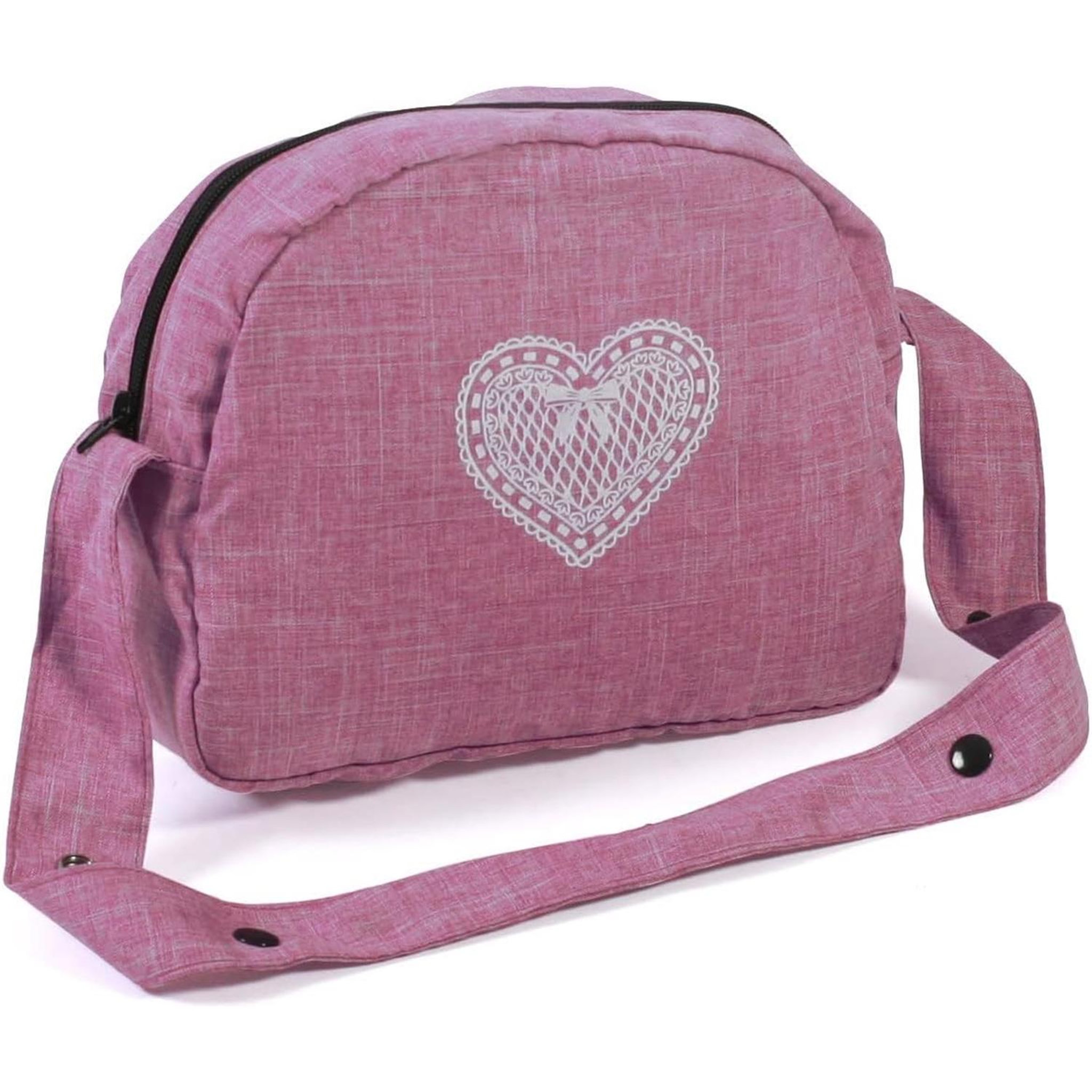 BAYER CHIC 2000 Sac à langer pour poussettes de poupées jean rose
