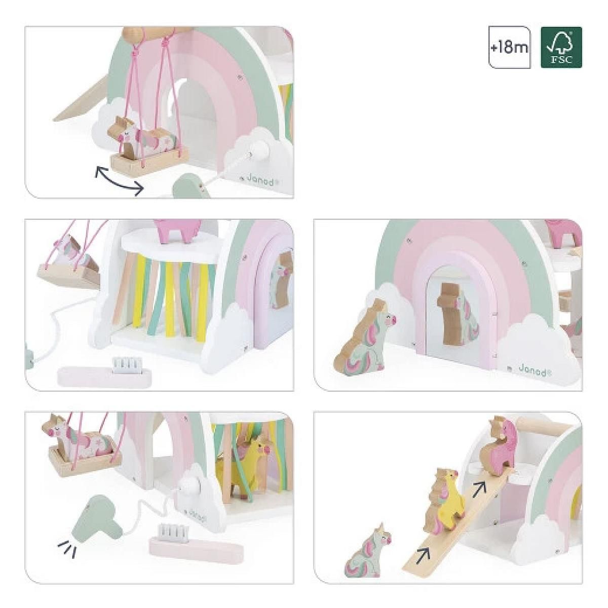 Juratoys-Janod La maison des Licornes -