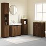 Voir la diapositive 1 : VIDAXL Ensemble de meubles de salle de bain 4 pcs Chene marron