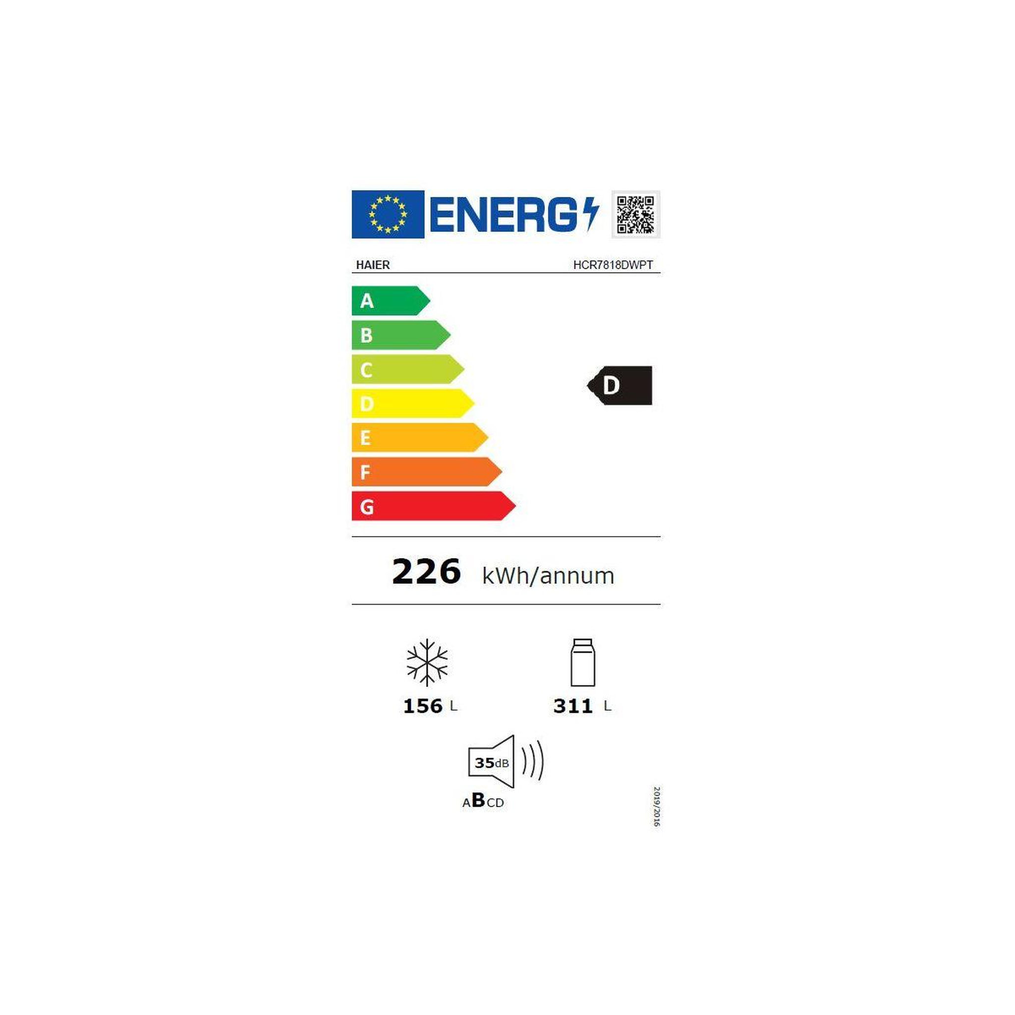 Voir la diapositive 6 : HAIER Réfrigérateur multi portes hcr7818dnmm
