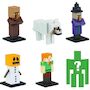 Voir la diapositive 2 : BANDAI Coffret Minecraft Bandai 6 figurines multicolores