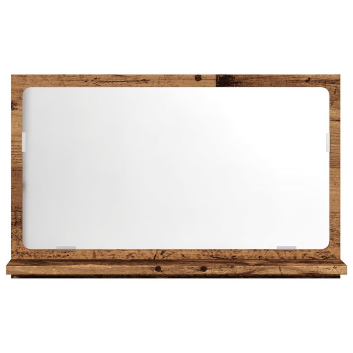 VIDAXL Armoire a miroir de salle de bain vieux bois bois d'ingenierie