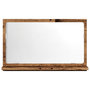 Voir la diapositive 4 : VIDAXL Armoire a miroir de salle de bain vieux bois bois d'ingenierie
