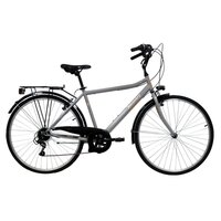 VÉLO DE VILLE Homme 28 Alu Urban Bike Velocity noir 21 vitesses