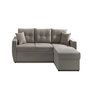 Voir la diapositive 1 : BEST MOBILIER Astoria - canapé d'angle réversible - convertible avec coffre - style contemporain- 4 places